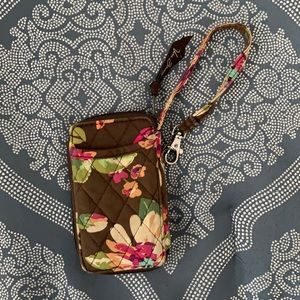Vera Bradley phone wallet.